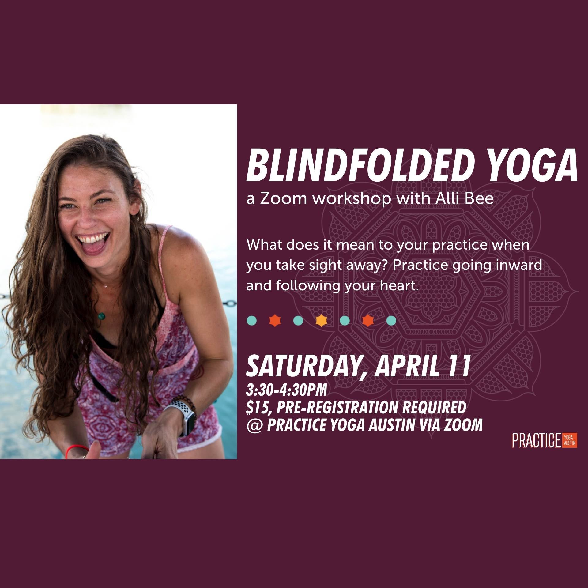 What is Blindfolded Yoga?